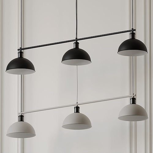 MENU HUBERT FRAME TRIBECA PENDANT LAMP by Soren Rose 3D model