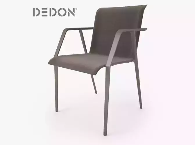 Dedon Wa Armchair 3D model