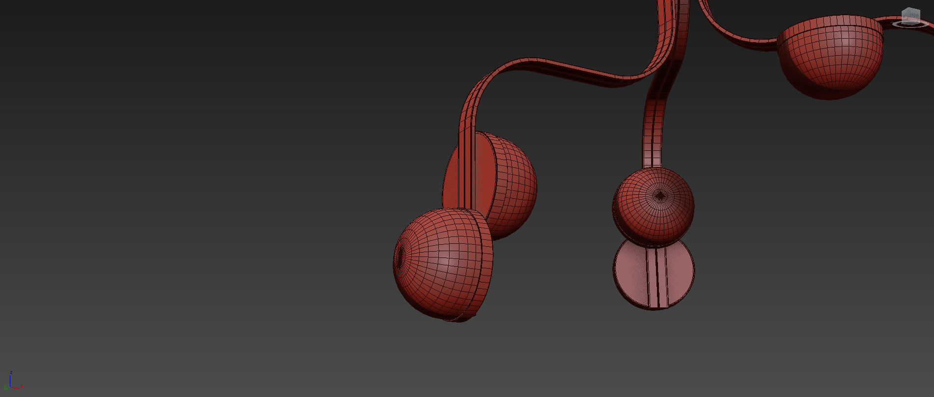 Bodo Sperlin Chandelier by Lobmeyr 3D model_7