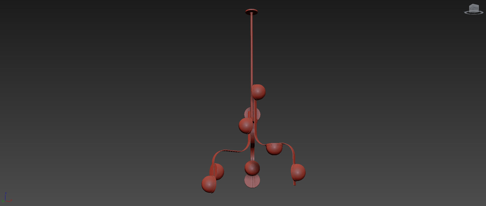 Bodo Sperlin Chandelier by Lobmeyr 3D model_9