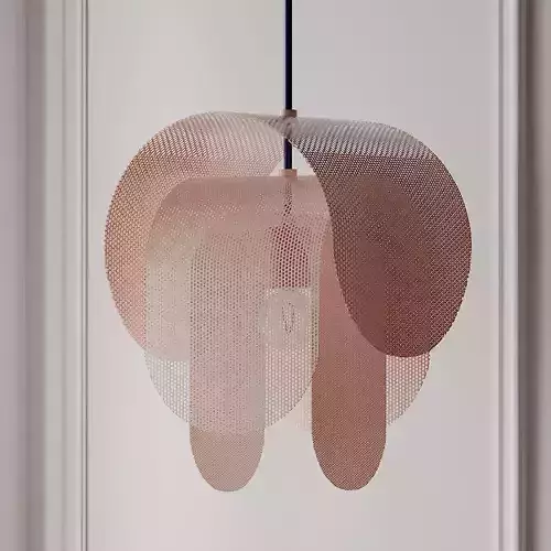 SUPERPOSE Pendant Lamp by FREDERIK KURZWEG 3D model