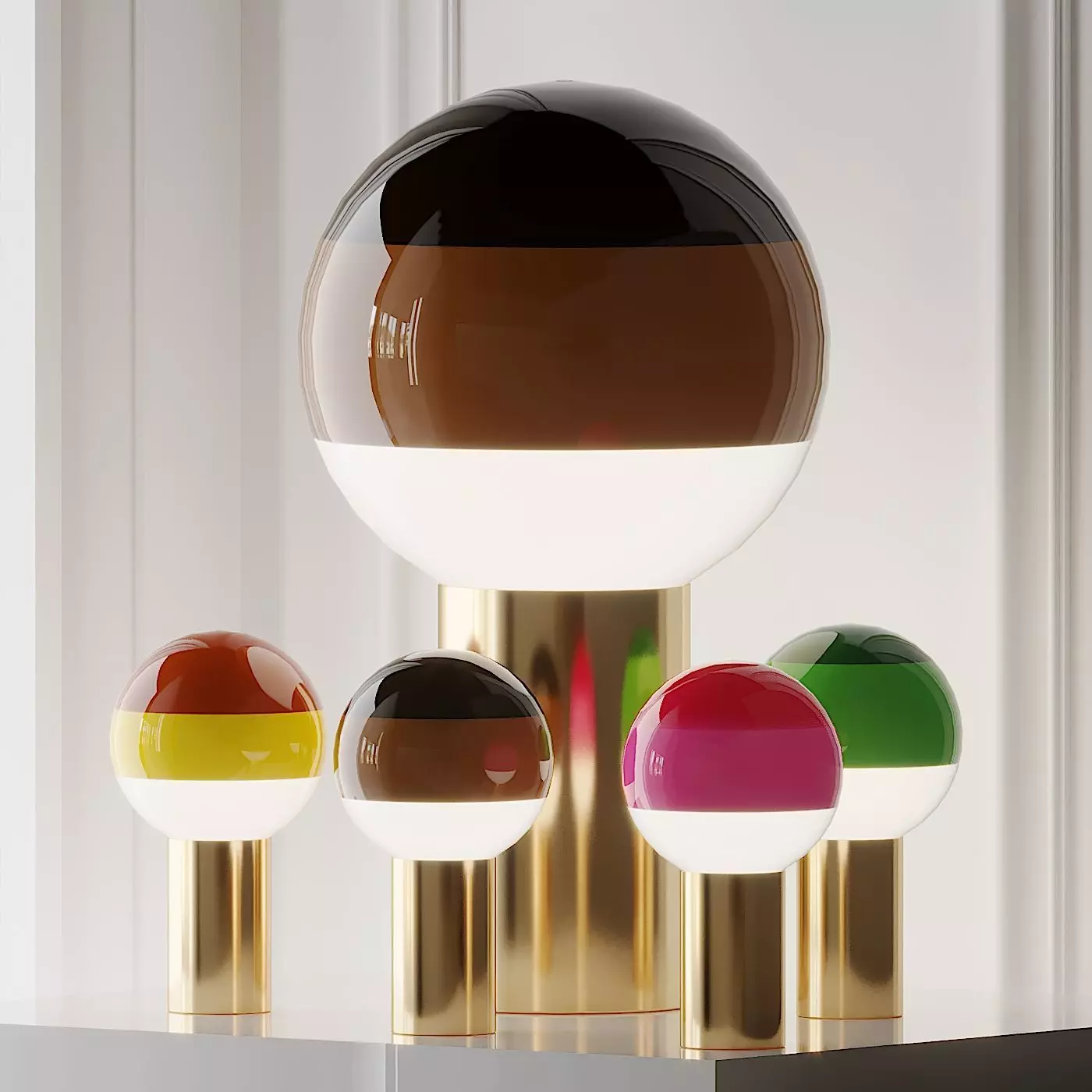 Dipping Light Table Lamp by Jordi Canudas 3D model_0