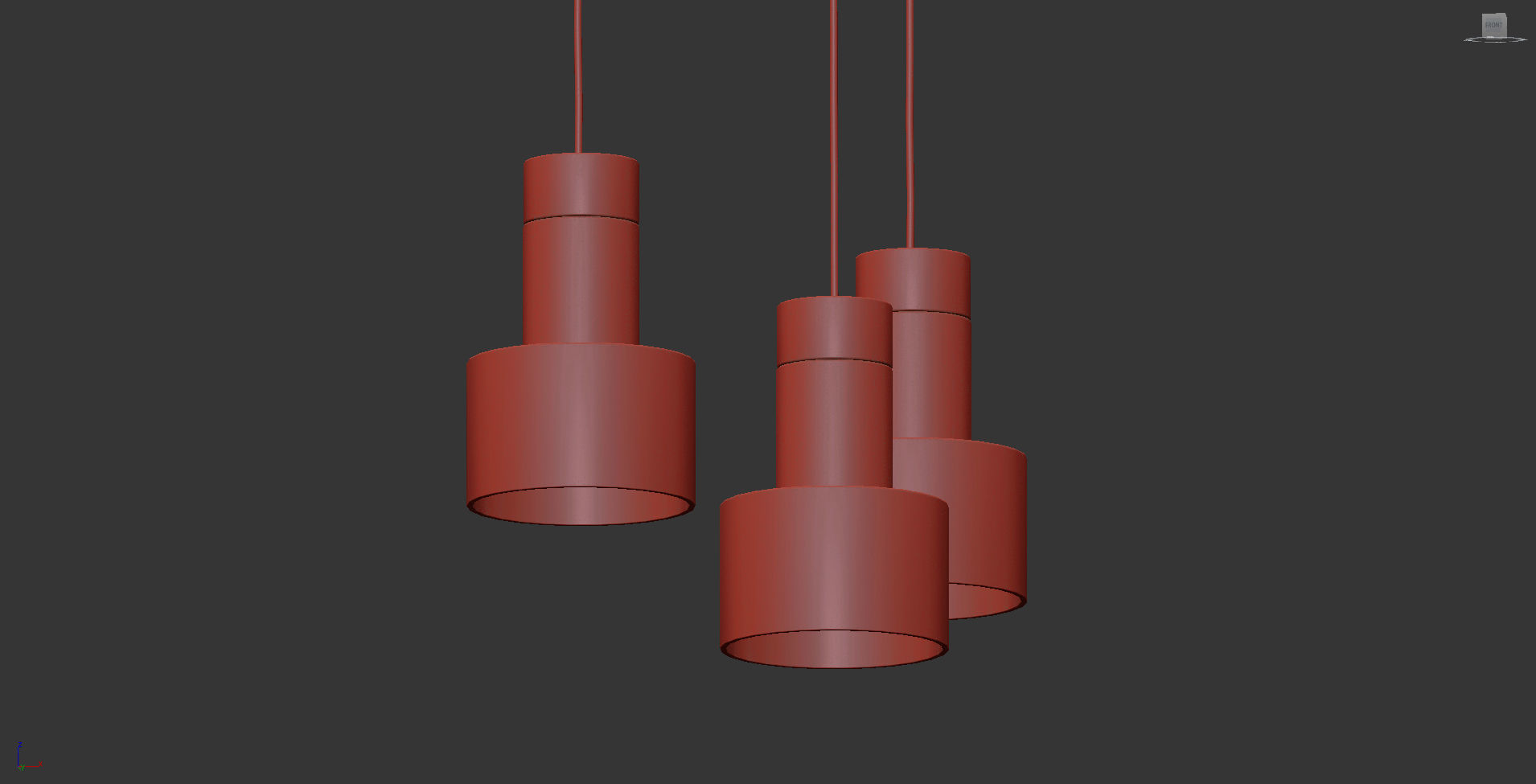 FOREST GREEN FILD RADIUS Lamp 3D model_5