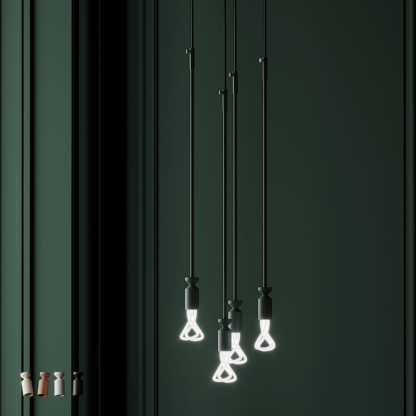 FILD and Plumen STICK Lamp 3D model_2