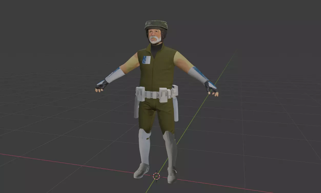 Rex on Endor Free low-poly 3D model