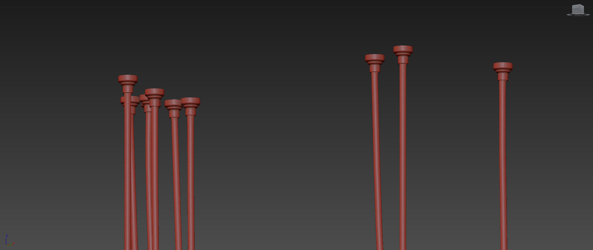 Wilma LED Light Bulb Chandelier 3D model_5