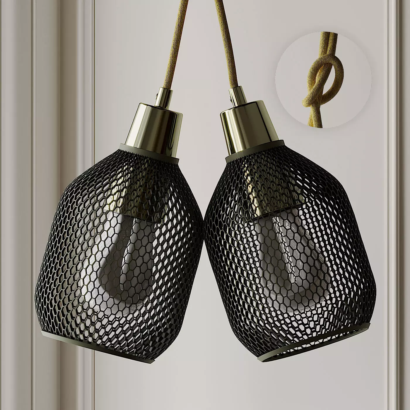 HIVE SHADE and PLUMEN 002 LED 3D model_0