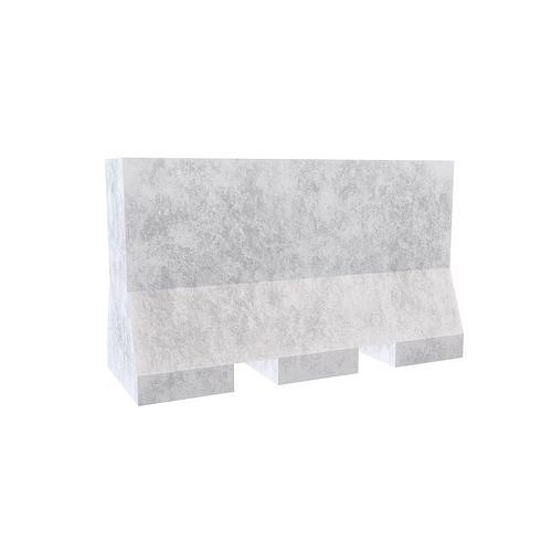 Road Barriers v1 007 Low-poly 3D model