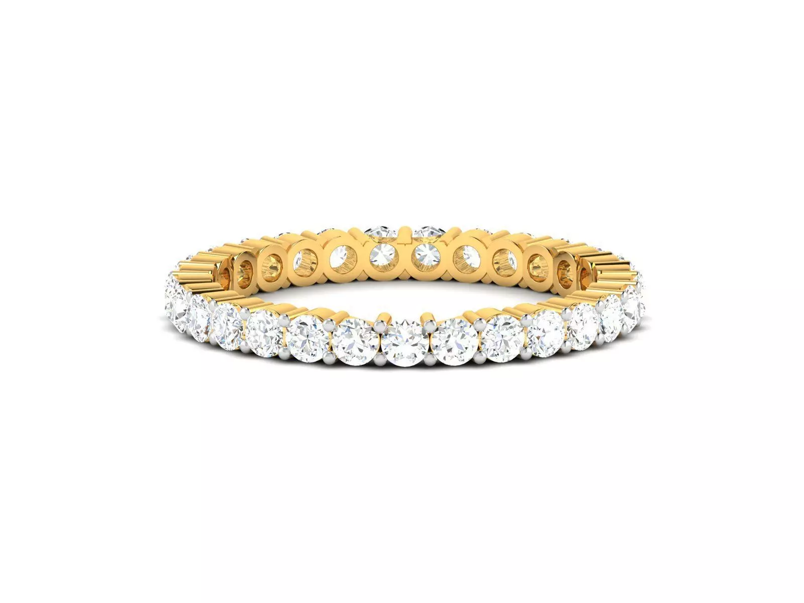 Women band ring 3dm stl render 3D print model_0