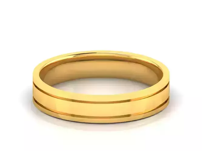 Women band ring 3dm stl render