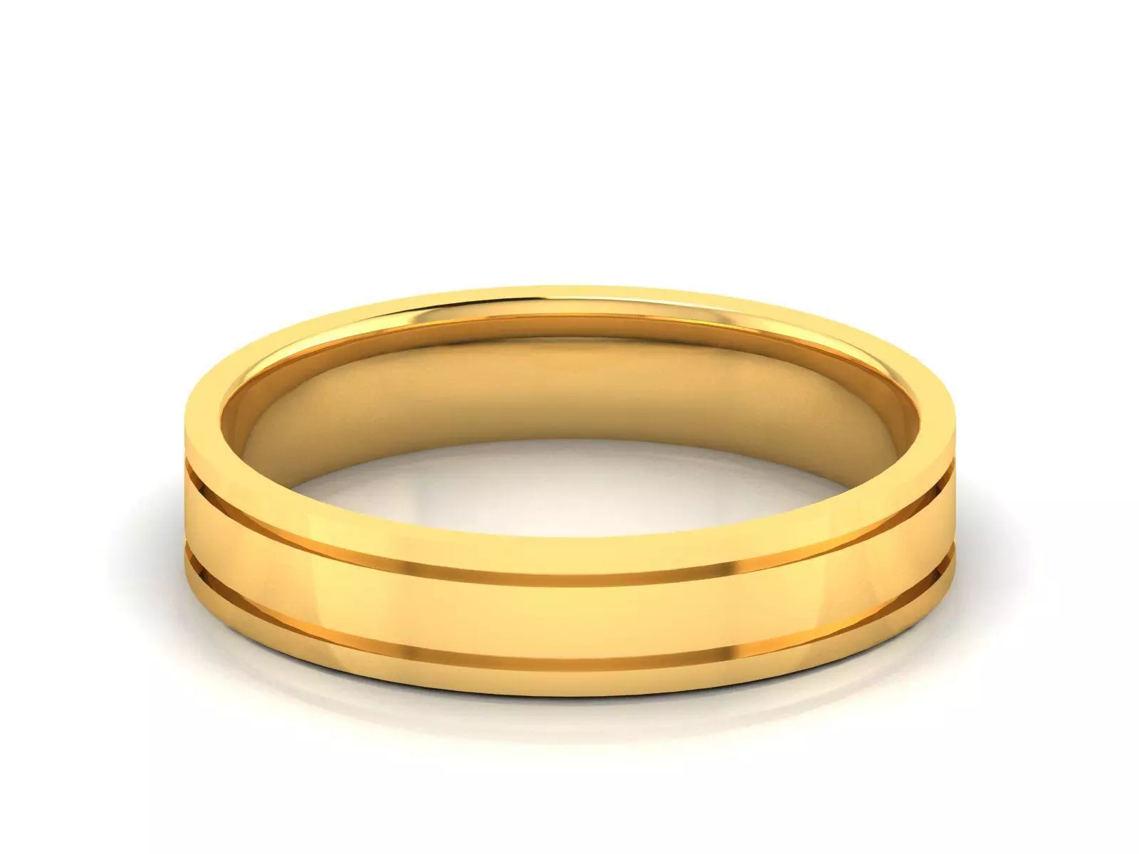 Women band ring 3dm stl render 3D print model