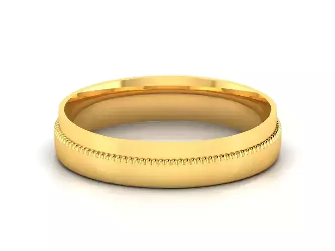 Women band ring 3dm stl render