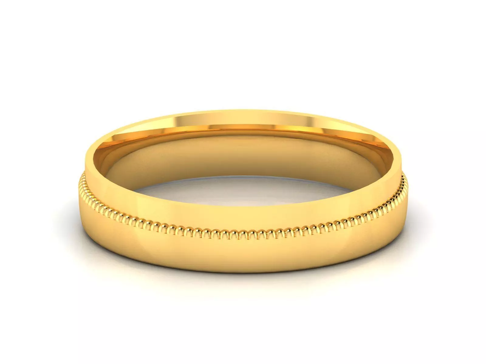 Women band ring 3dm stl render 3D print model_0
