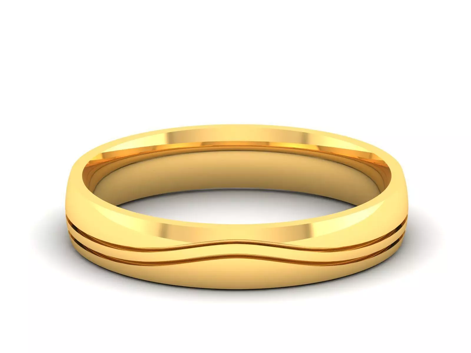 Women band ring 3dm stl render 3D print model