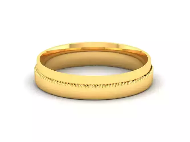 Women band ring 3dm stl render