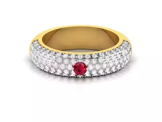 Women ring 3dm stl render detail