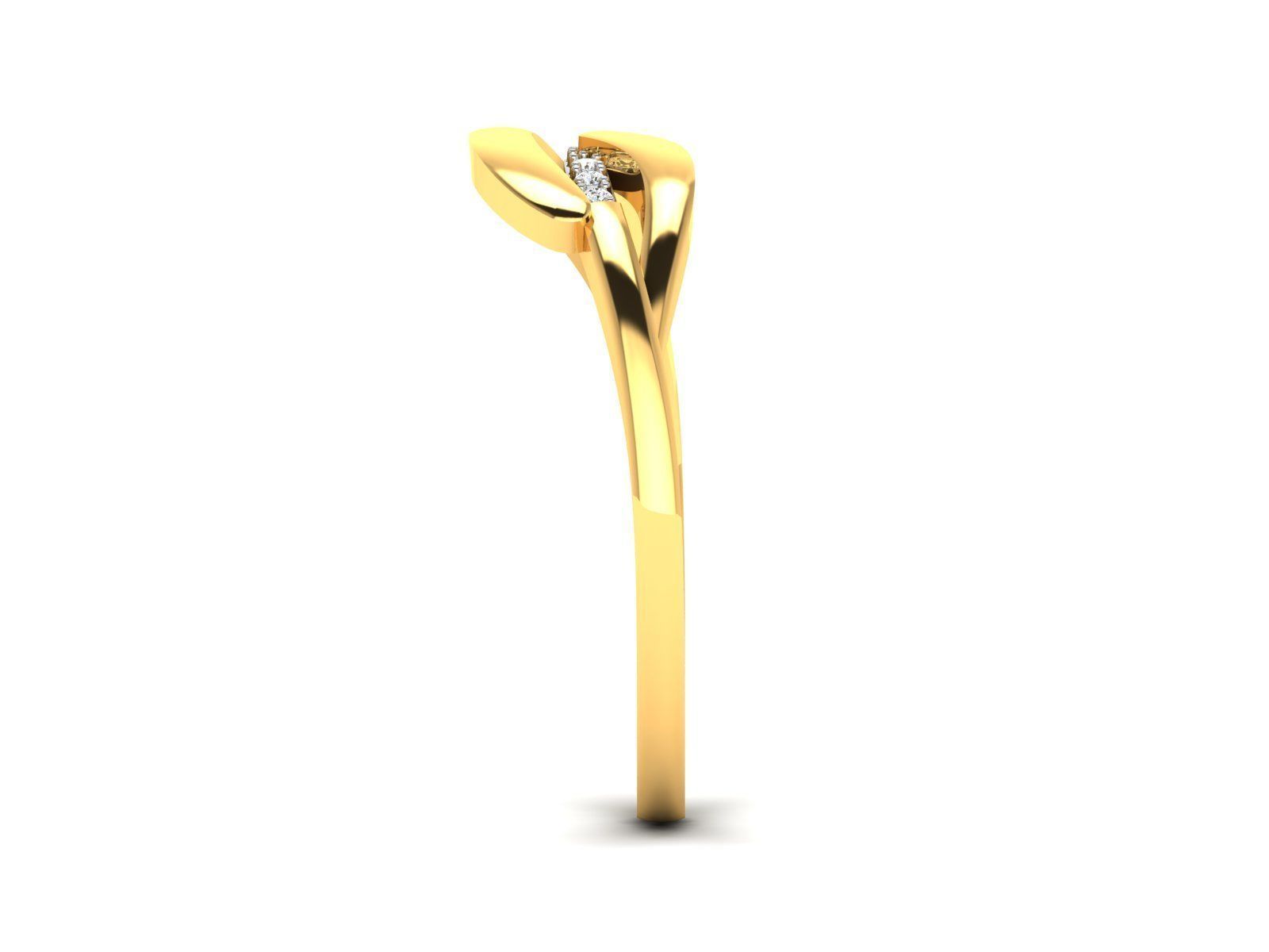 Women ring 3dm stl render detail 3D print model_4