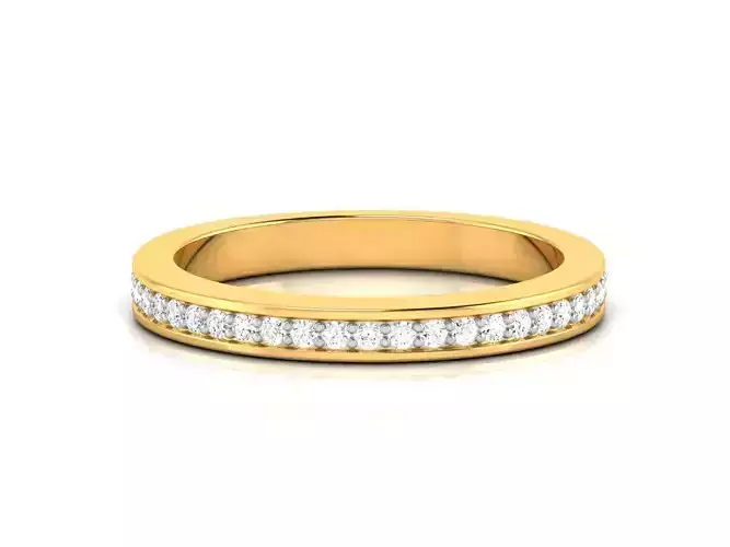 Women band ring 3dm stl render