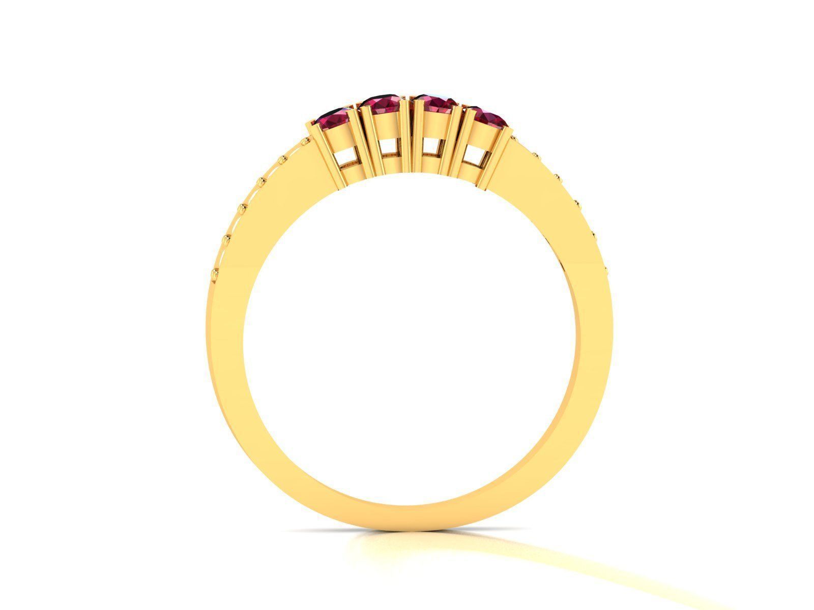 Women band ring 3dm stl render detail 3D print model_7