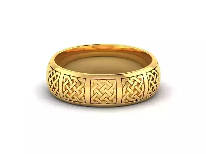 Women band ring 3dm stl render 3D print model