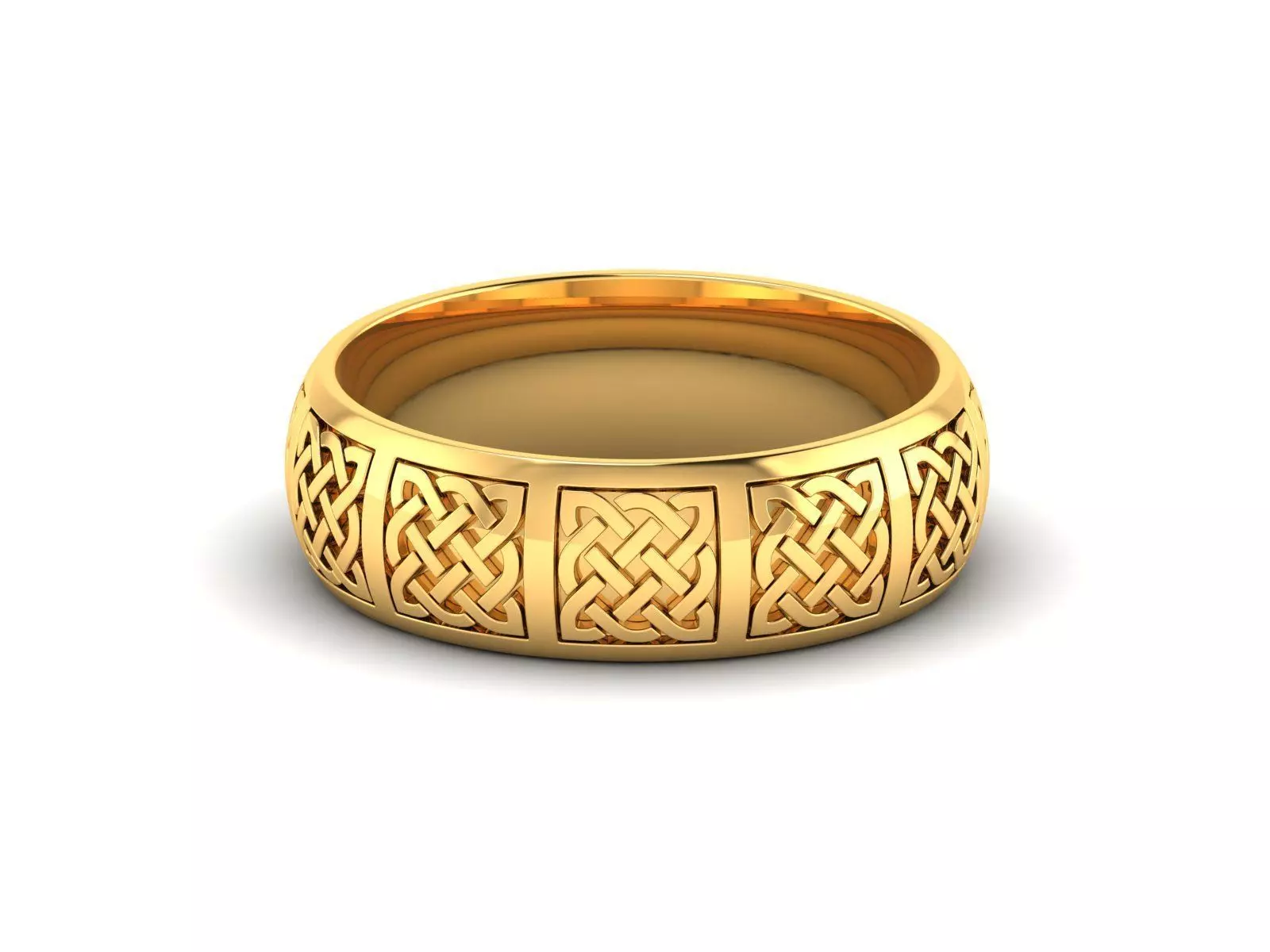 Women band ring 3dm stl render 3D print model_0