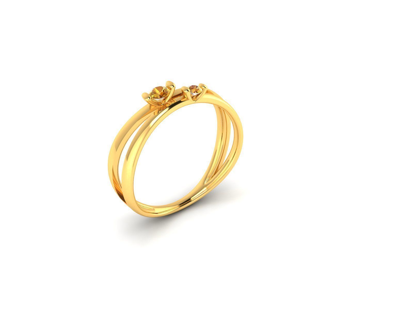 Women ring 3dm stl render detail 3D print model_3