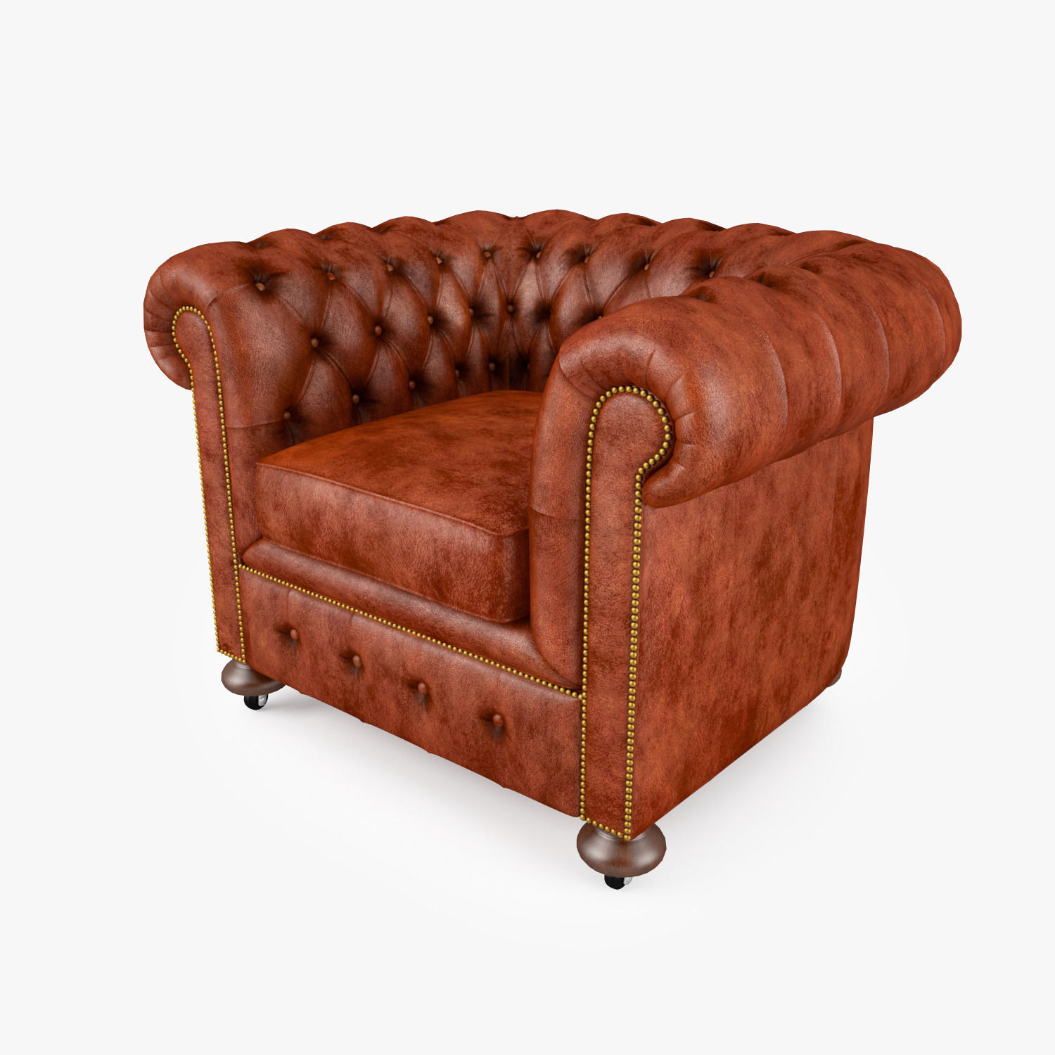 William Blake Chesterfield Sofa Collection 3D model_15