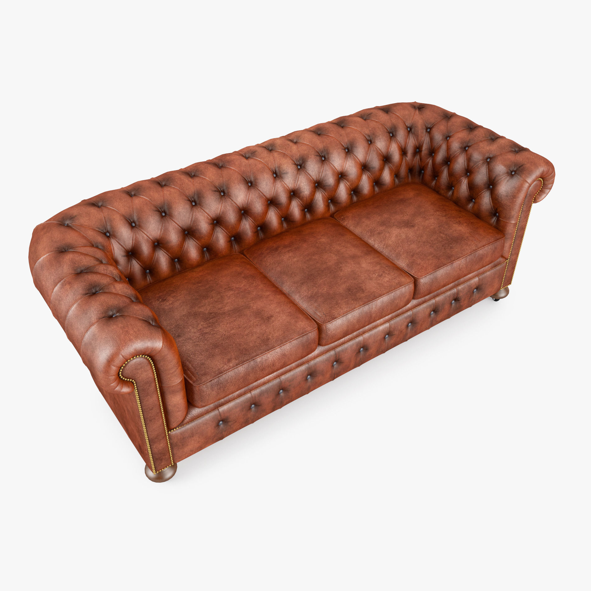 William Blake Chesterfield Sofa Collection 3D model_22