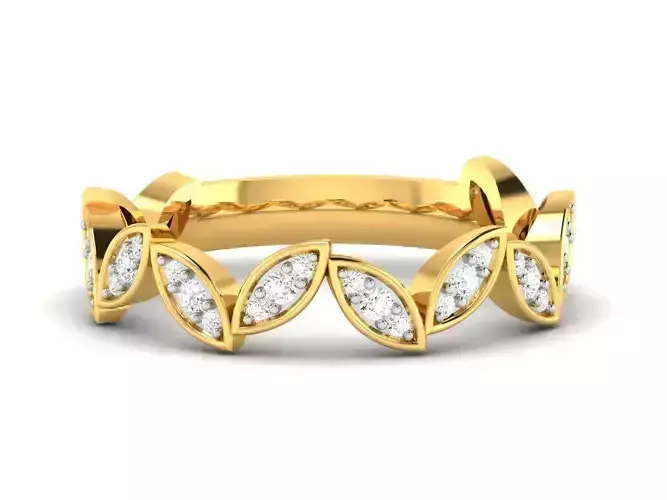 Women band ring 3dm stl render detail 3D print model