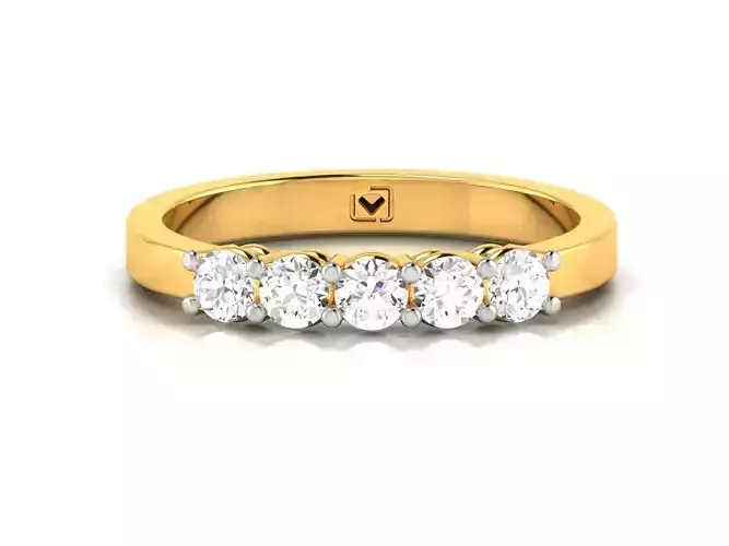 Women band ring 3dm stl render