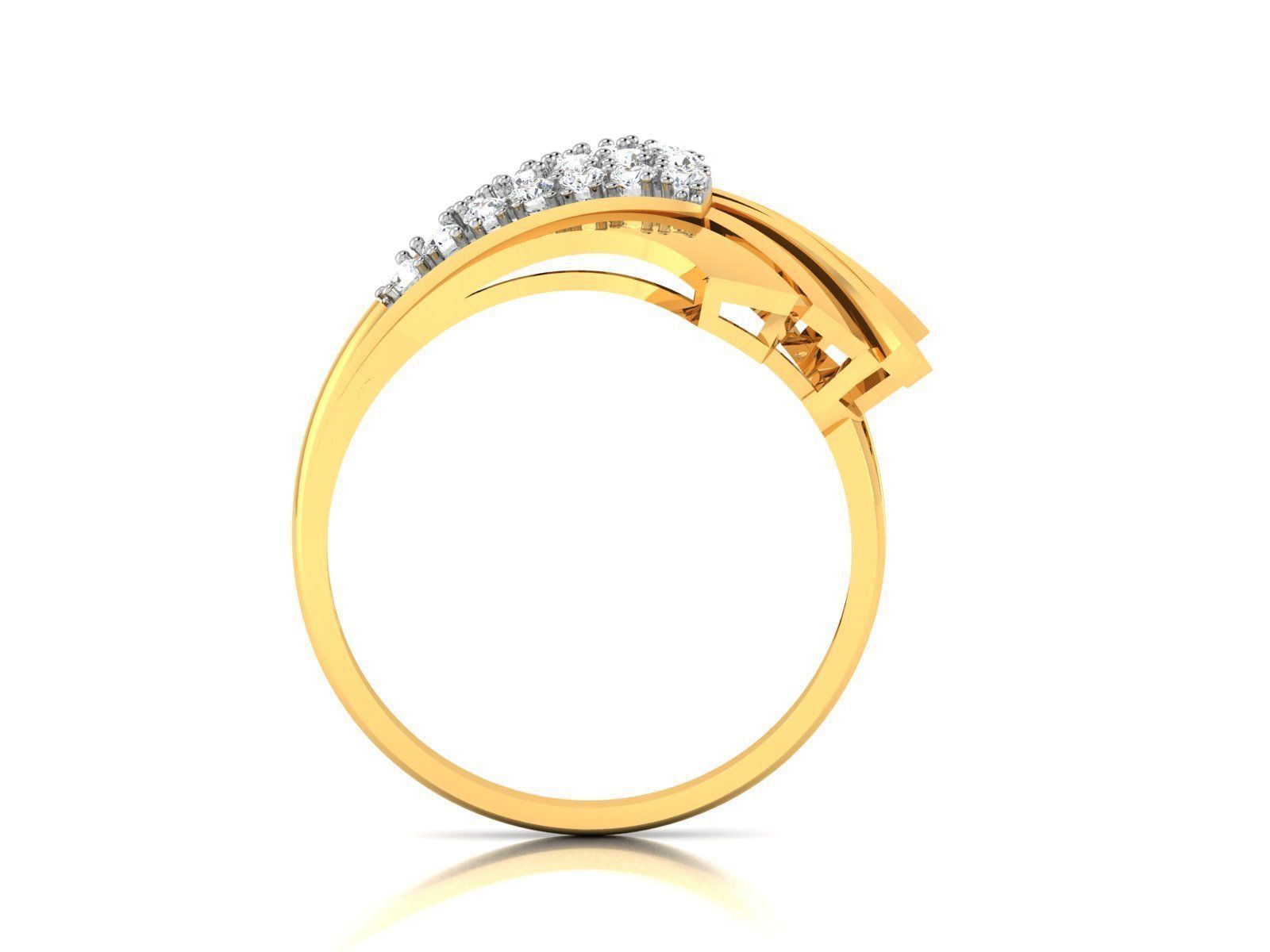 Women ring 3dm stl render detail 3D print model_3