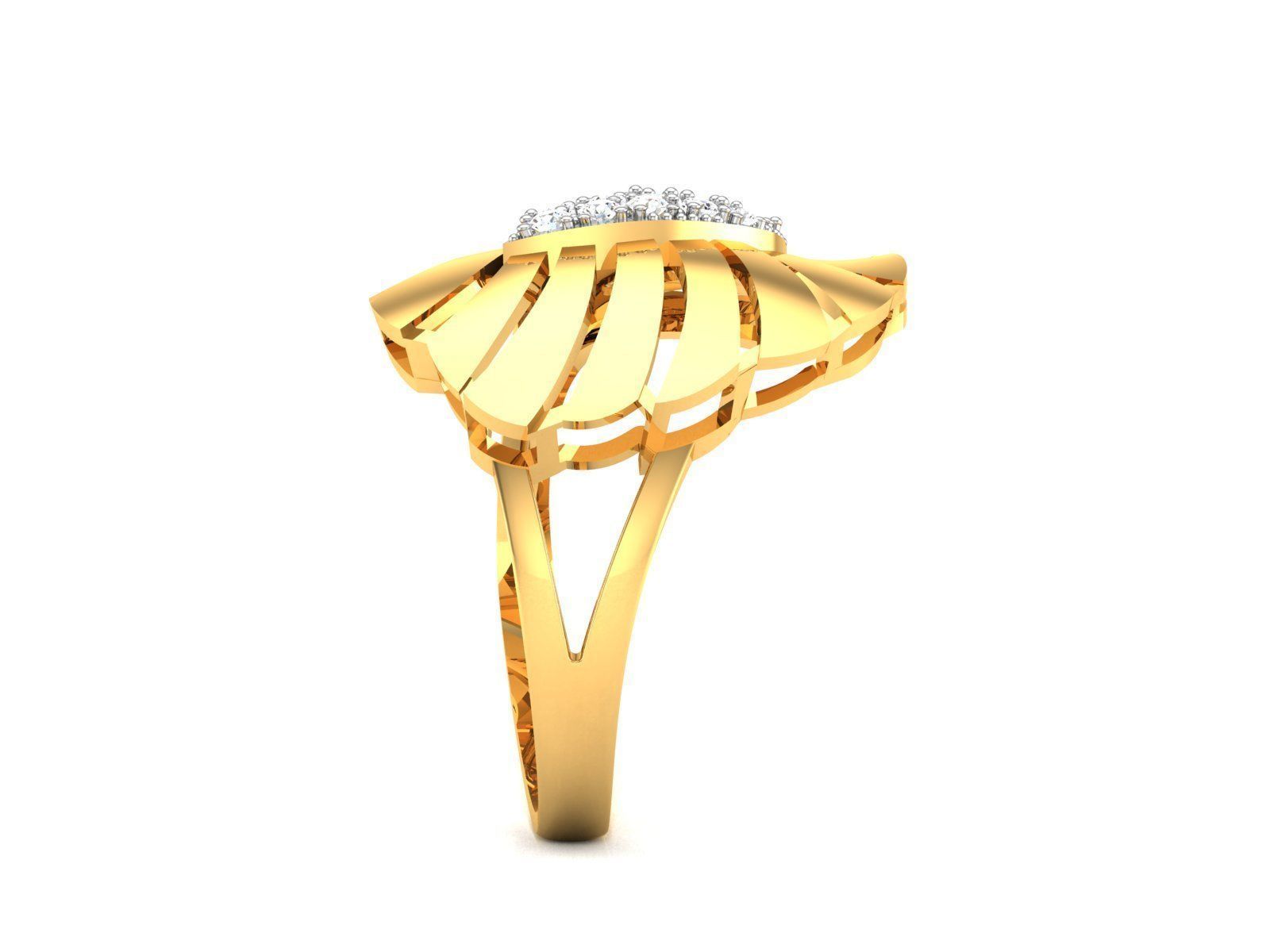 Women ring 3dm stl render detail 3D print model_7