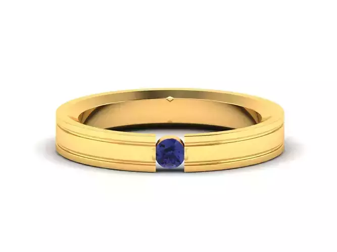 Women band ring 3dm stl render