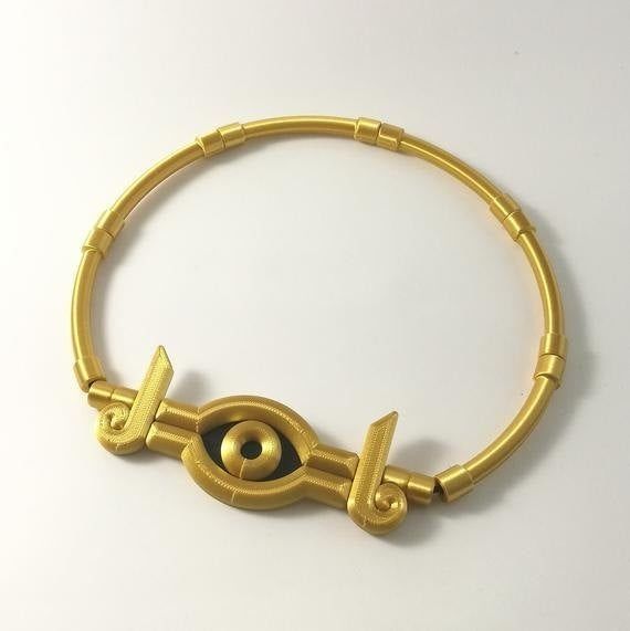 yugi oh neckalce 3D 3D print model_1