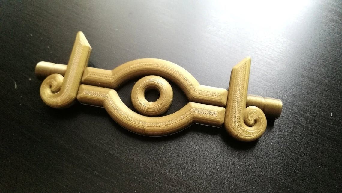 yugi oh neckalce 3D 3D print model_2