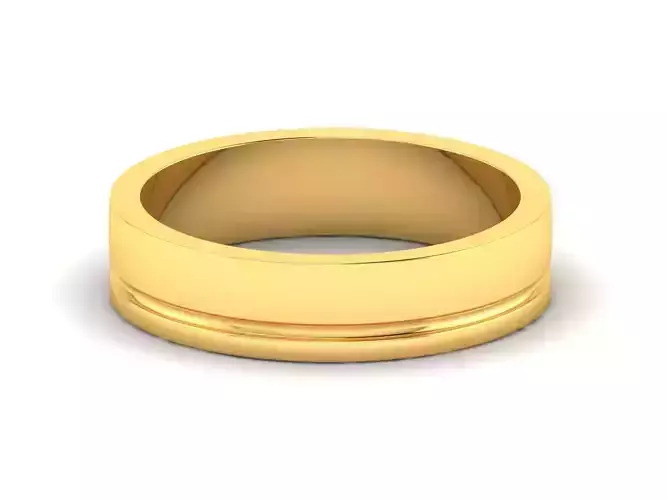 Women band ring 3dm stl render