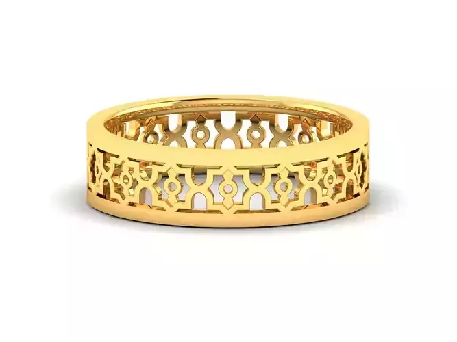 Women band ring 3dm stl render 3D print model