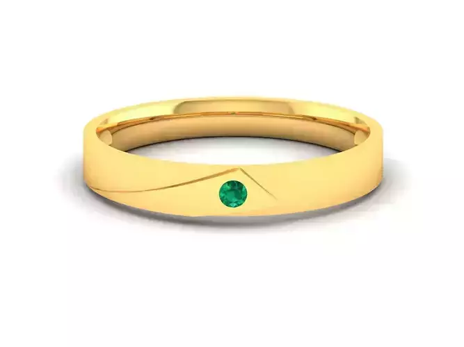 Women band ring 3dm stl render