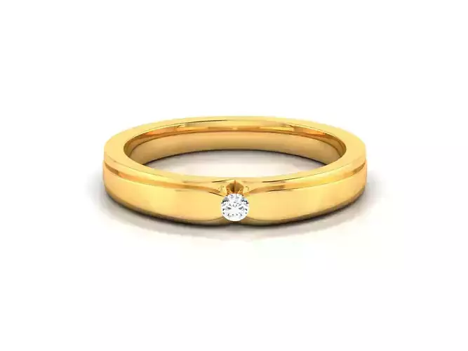 Women band ring 3dm stl render