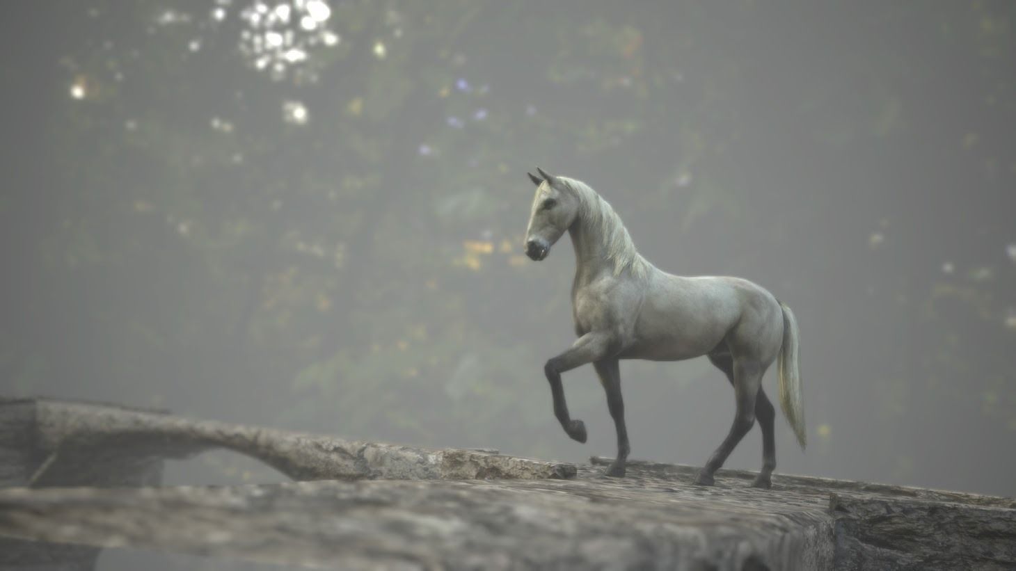 Horse Rigged Animated and Textured Low-poly 3D model_4