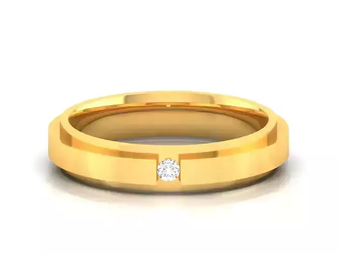 Women band ring 3dm stl render