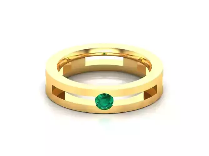 Women band ring 3dm stl render