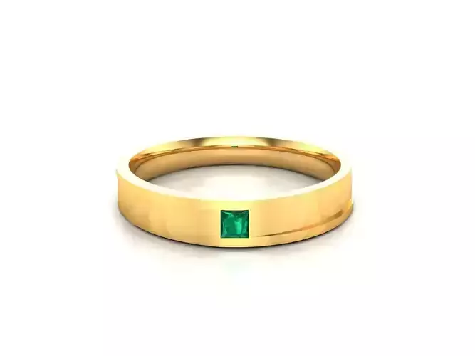 Women band ring 3dm stl render