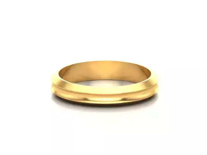 Women band ring 3dm stl render 3D print model