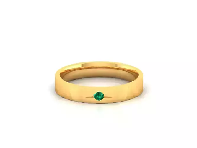 Women band ring 3dm stl render