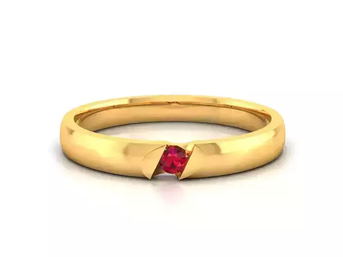Women band ring 3dm stl render