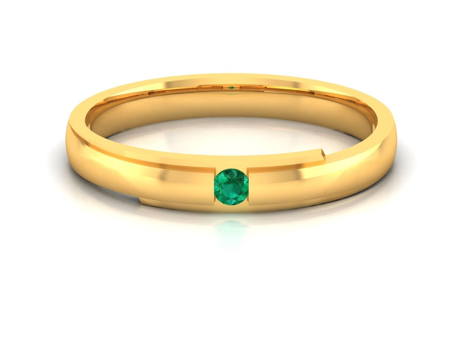 Women band ring 3dm stl render detail 3D print model_7