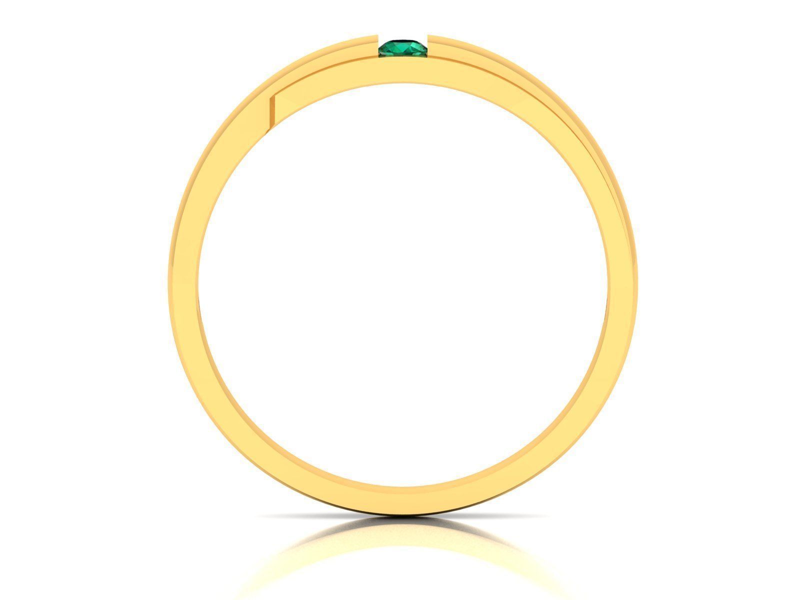 Women band ring 3dm stl render detail 3D print model_3