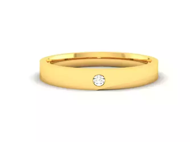 Women band ring 3dm stl render 3D print model