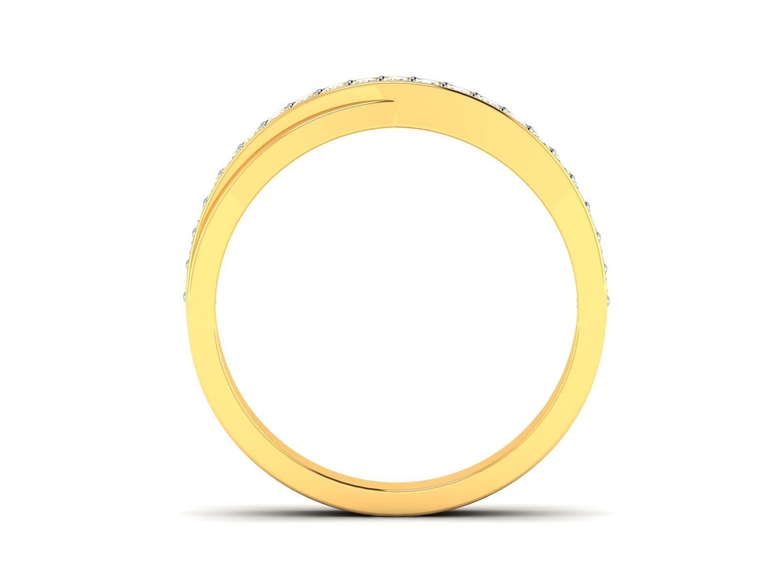 Women band ring 3dm stl render detail 3D print model_8